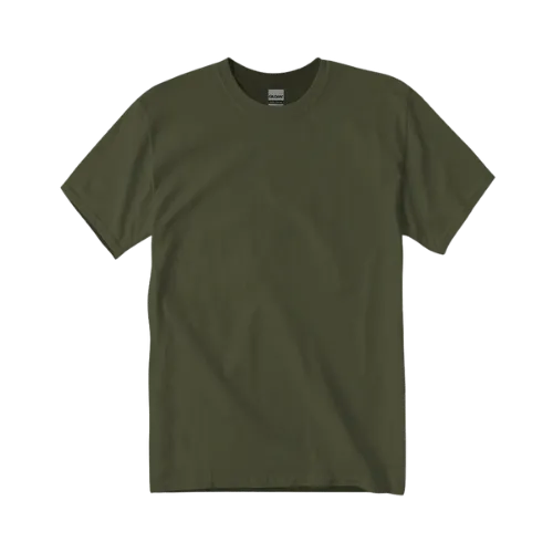165gsm Plain Crew neck T-shirts