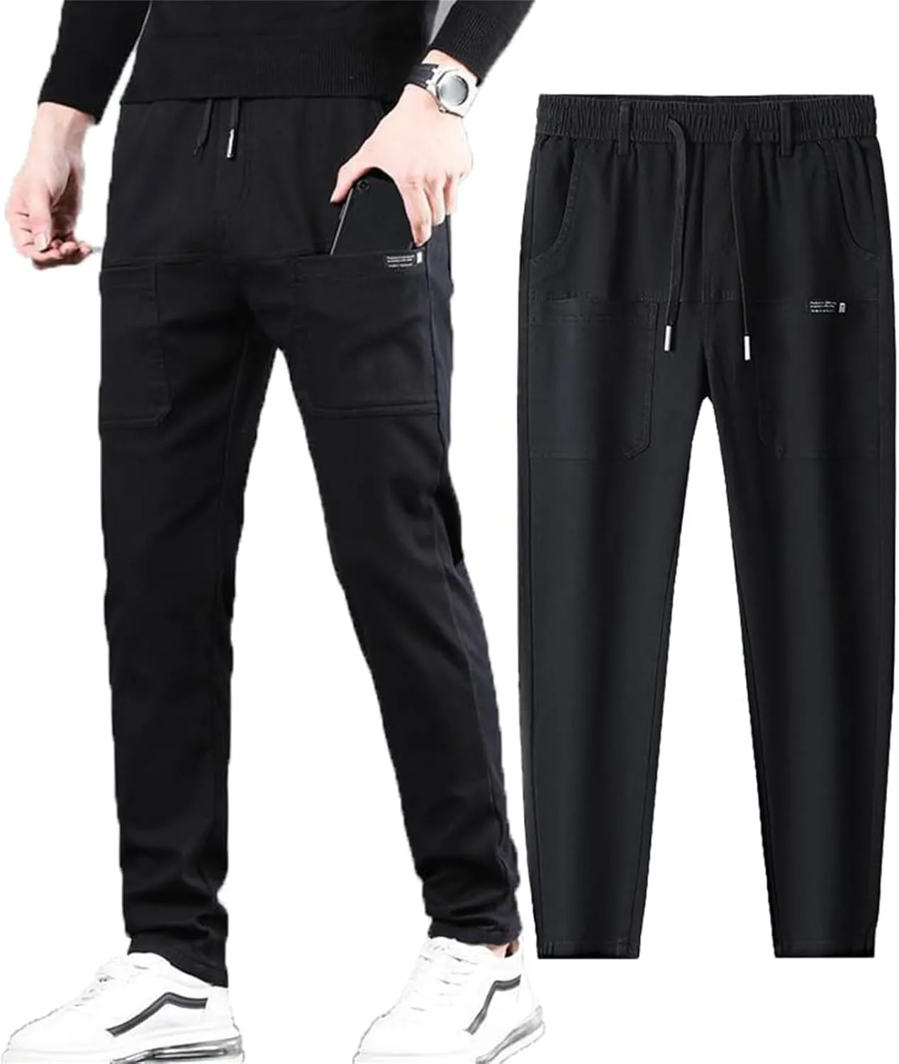 Acegents Cargo Pants, Multipants - High Stretch Multi-Pocket Durable Cargo Pants, Manzera Stretch Cargo Pants