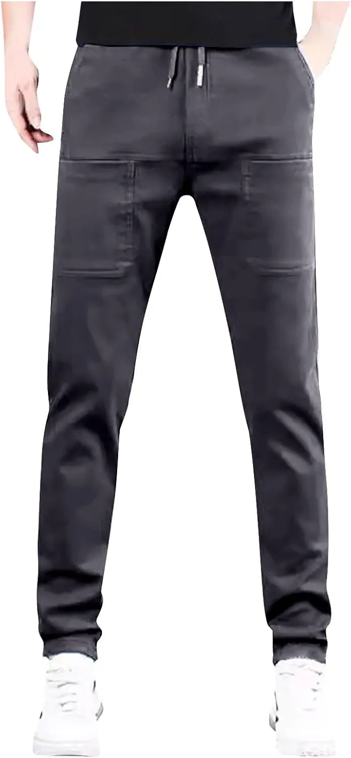 Acegents Cargo Pants, Multipants - High Stretch Multi-Pocket Durable Cargo Pants Relaxed Fit Straight Leg Cargo Pants