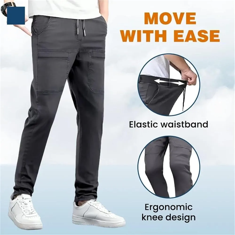 Acegents Stretch Cargo Pants, High Stretch Multi-Pocket Cargo Pants, Casual and Comfortable Cargo Pants