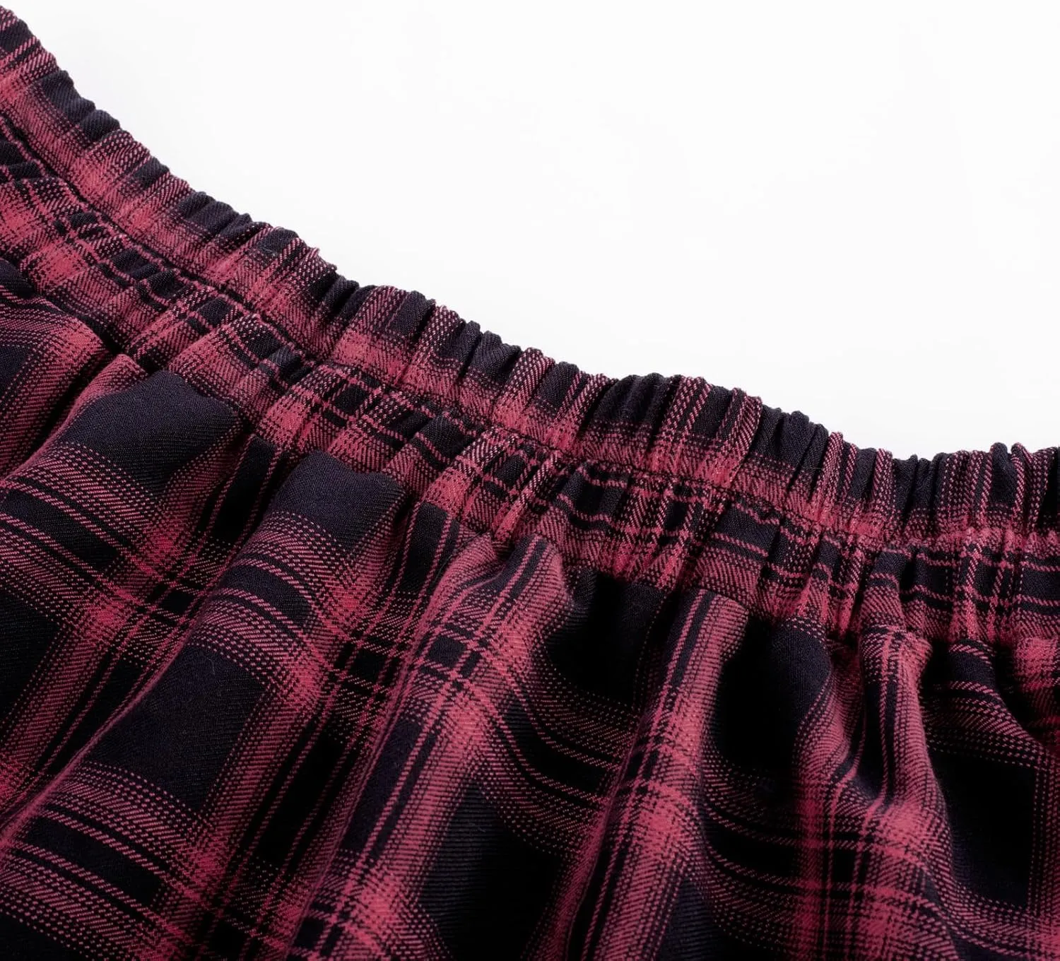 Belle Poque Vintage Plaid Skirt for Women High Waisted Midi A-line Skirts Pleated Skirt with Pockets