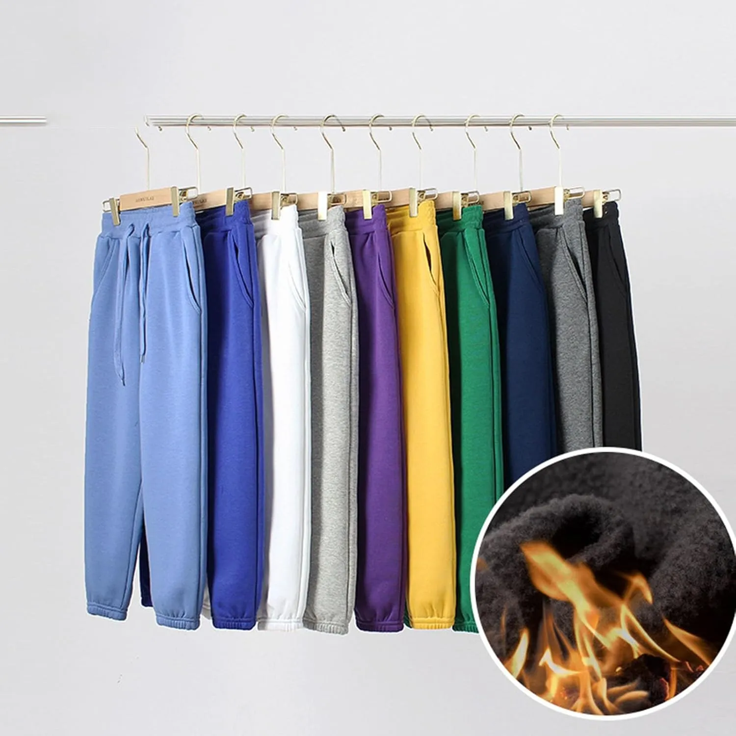 Boys Jogger Pants, Kids Sweatpants Solid Stretch Pull on Jogger Pants Athletic Workout Casual Sports Long Pants