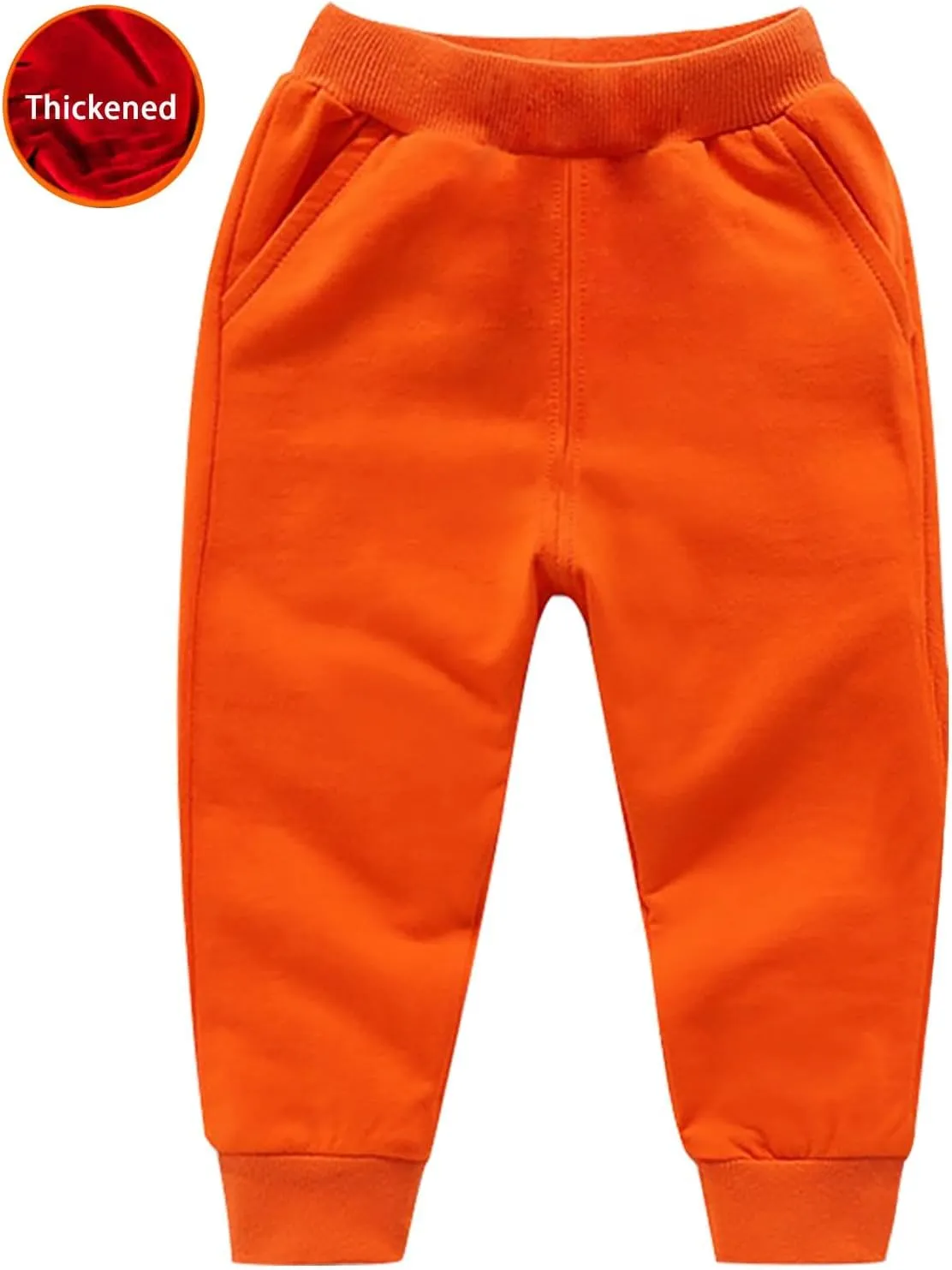 Boys Jogger Pants Toddler Sweatpants Girls Soft Athletic Jogger Pants Kids Basic Active Pants with Pockets