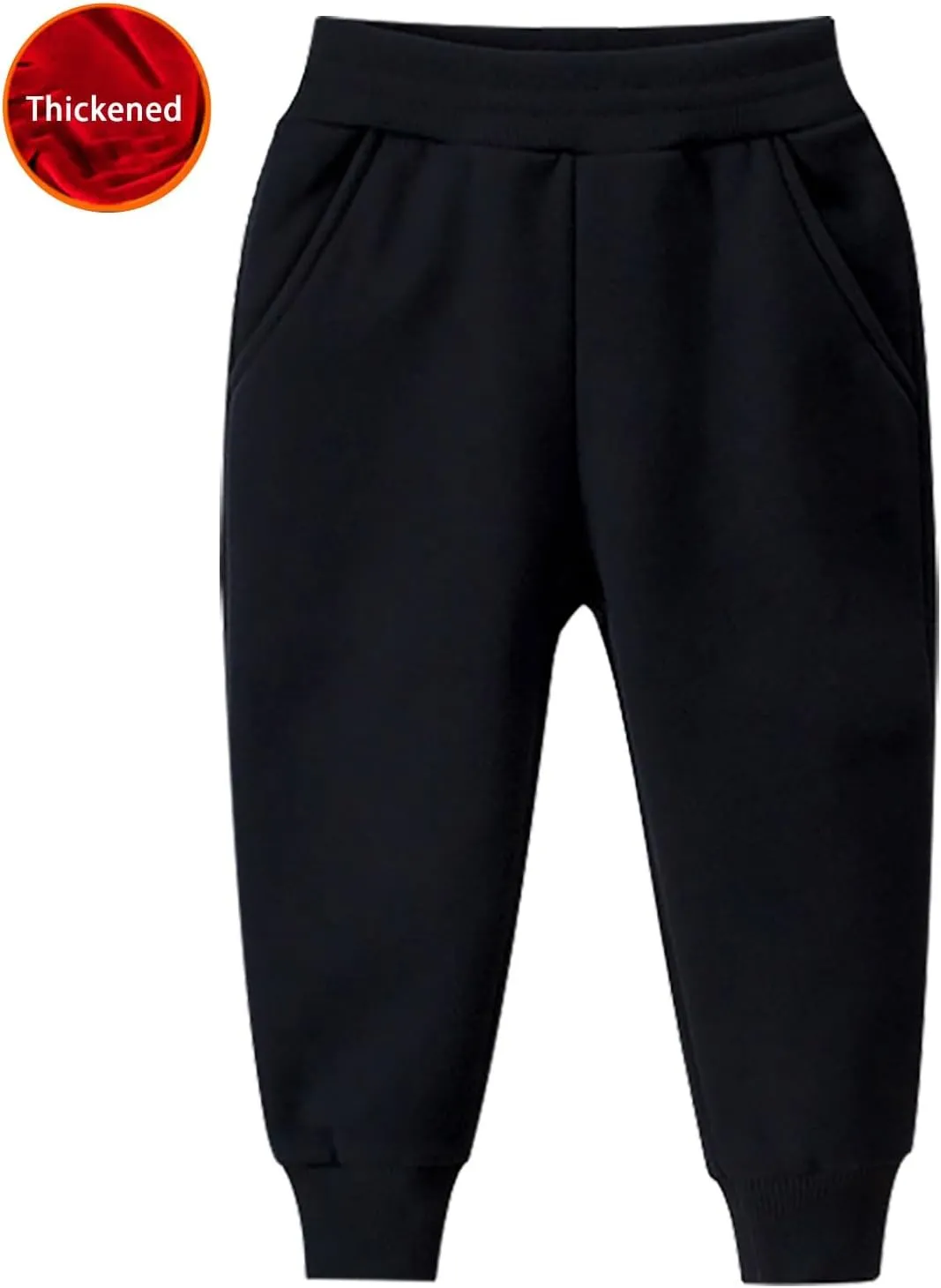 Boys Jogger Pants Toddler Sweatpants Girls Soft Athletic Jogger Pants Kids Basic Active Pants with Pockets