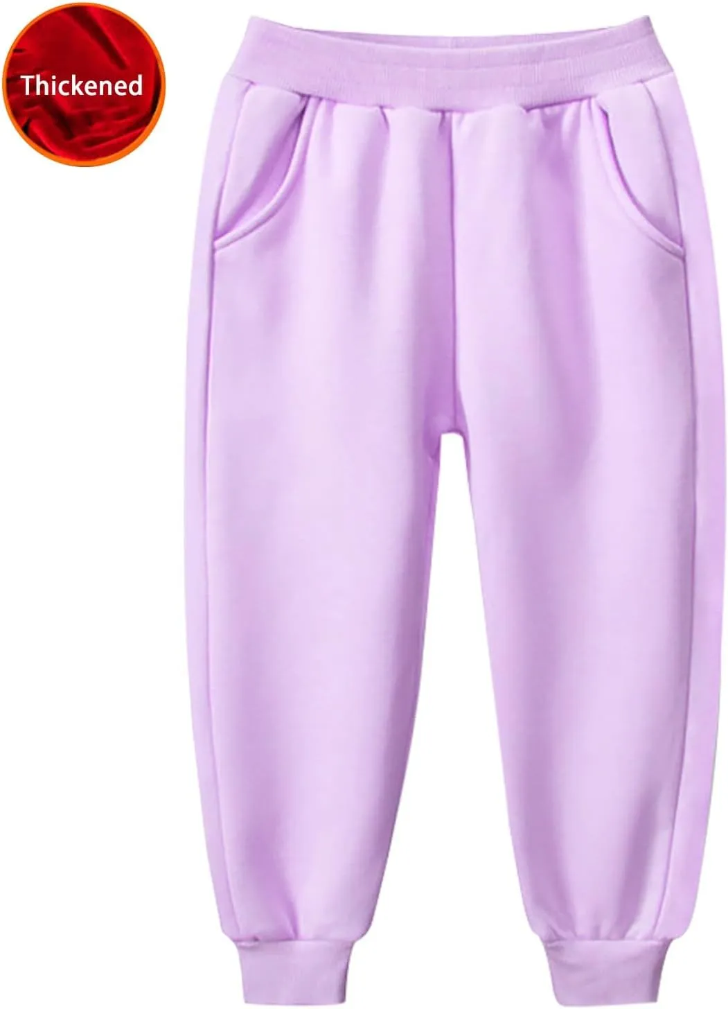 Boys Jogger Pants Toddler Sweatpants Girls Soft Athletic Jogger Pants Kids Basic Active Pants with Pockets