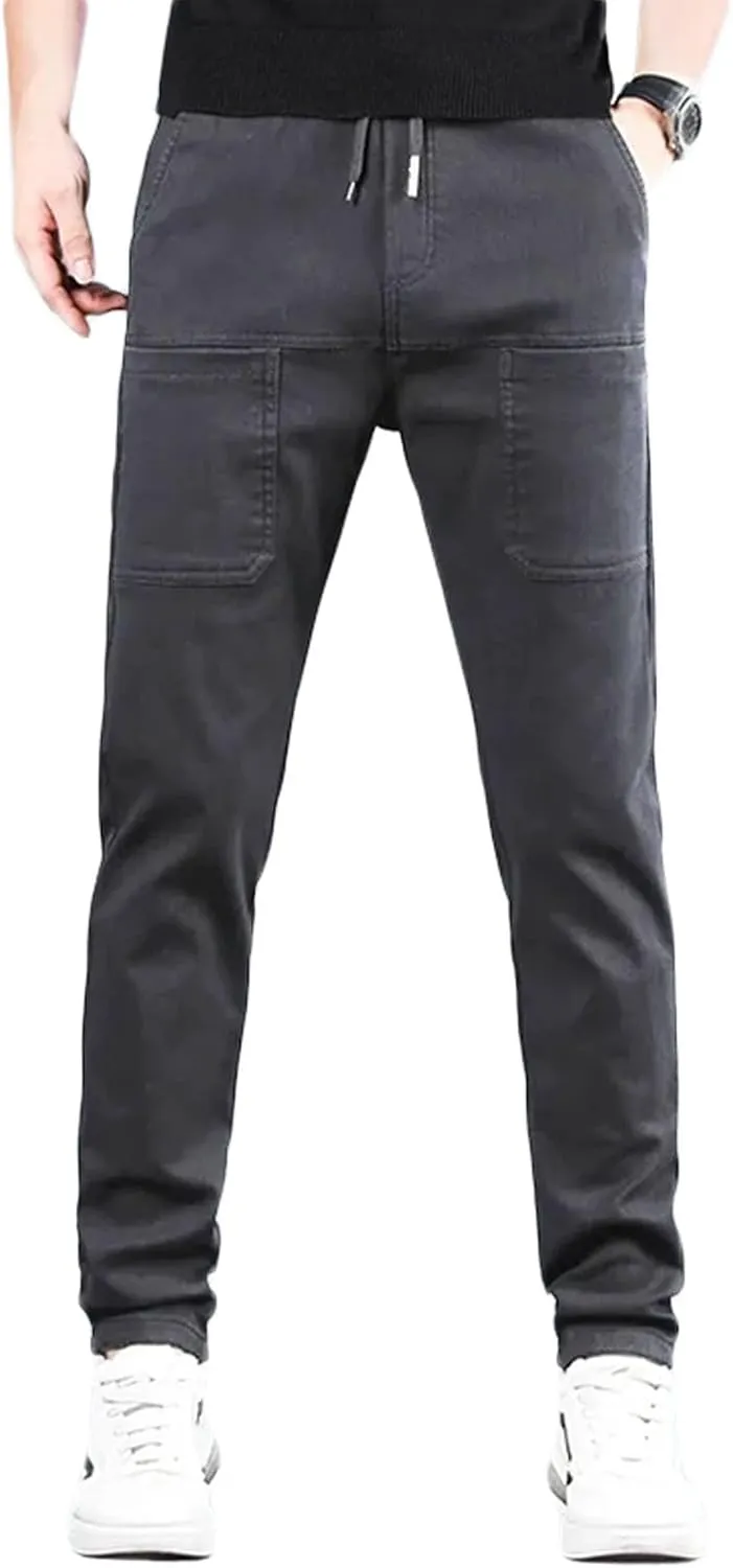 Cargo Pants, Mens Cargo Pants Multipants - High Stretch Multi-Pocket Durable Cargo Pants for Men