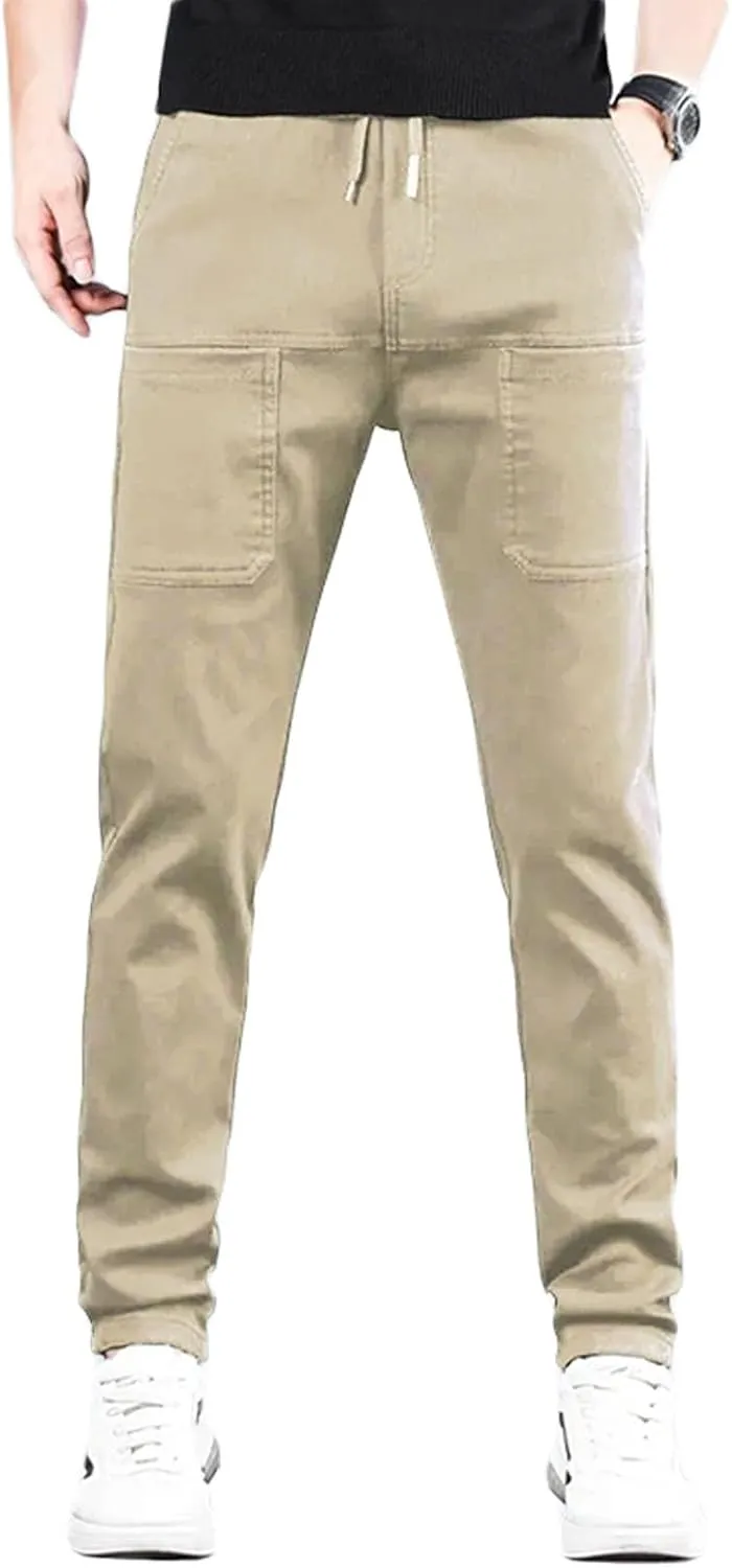Cargo Pants, Mens Cargo Pants Multipants - High Stretch Multi-Pocket Durable Cargo Pants for Men
