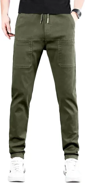 Cargo Pants, Mens Cargo Pants Multipants - High Stretch Multi-Pocket Durable Cargo Pants for Men
