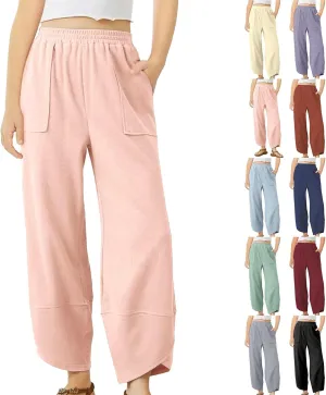Cargo Sweatpants for Boys Girls High Elastic Waisted Bottom Hip Hop Dance Jogger Pants Versatile Streetwear Pants