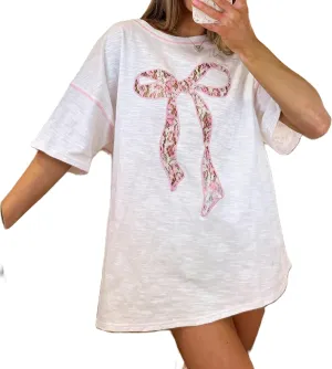 Cute Oversized Graphic Tees for Women Teen Girls Y2k Short Sleeve Graphic Baggy Shirt Vintage Aesthetic Streetwear