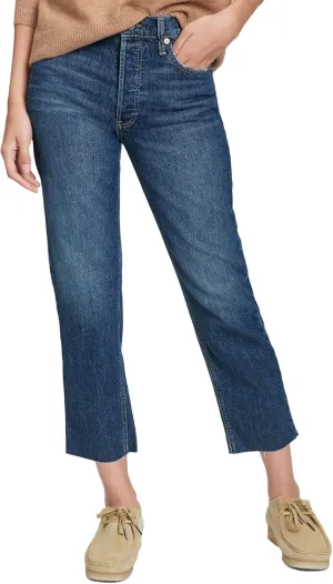 GAP Women's Tall Size High Rise Cheeky Straight Jeans