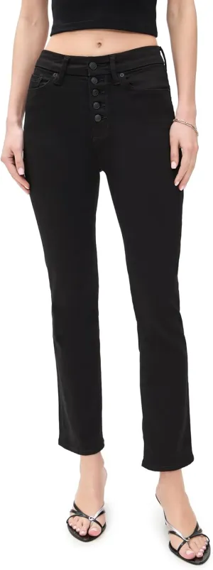 Good American Women's Good Legs Straight Jeans