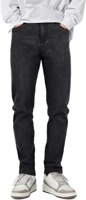 Heyfanee Mens Slim Fit Jeans Skinny Stretchy Denim Pants for Men