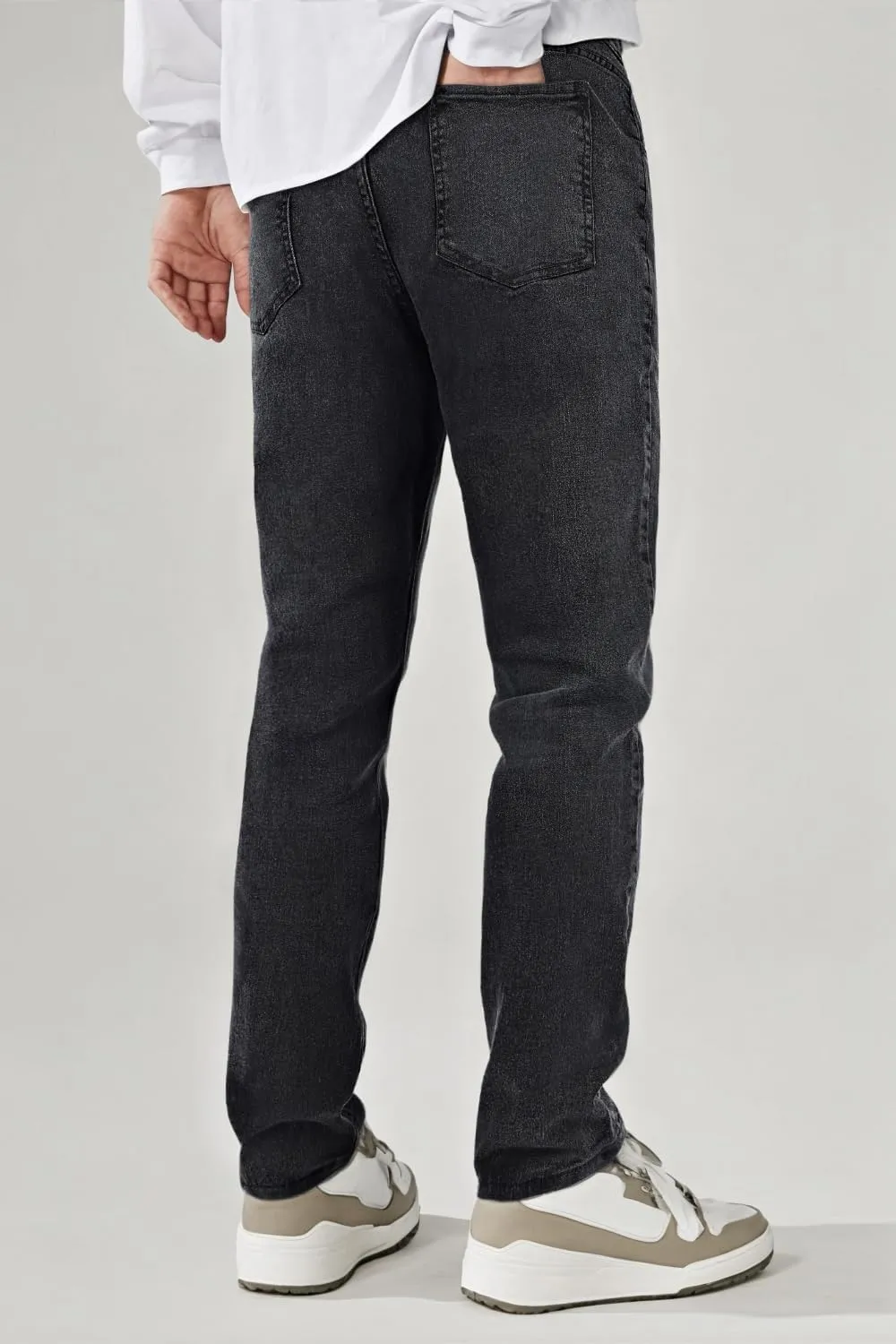 Heyfanee Mens Slim Fit Jeans Skinny Stretchy Denim Pants for Men