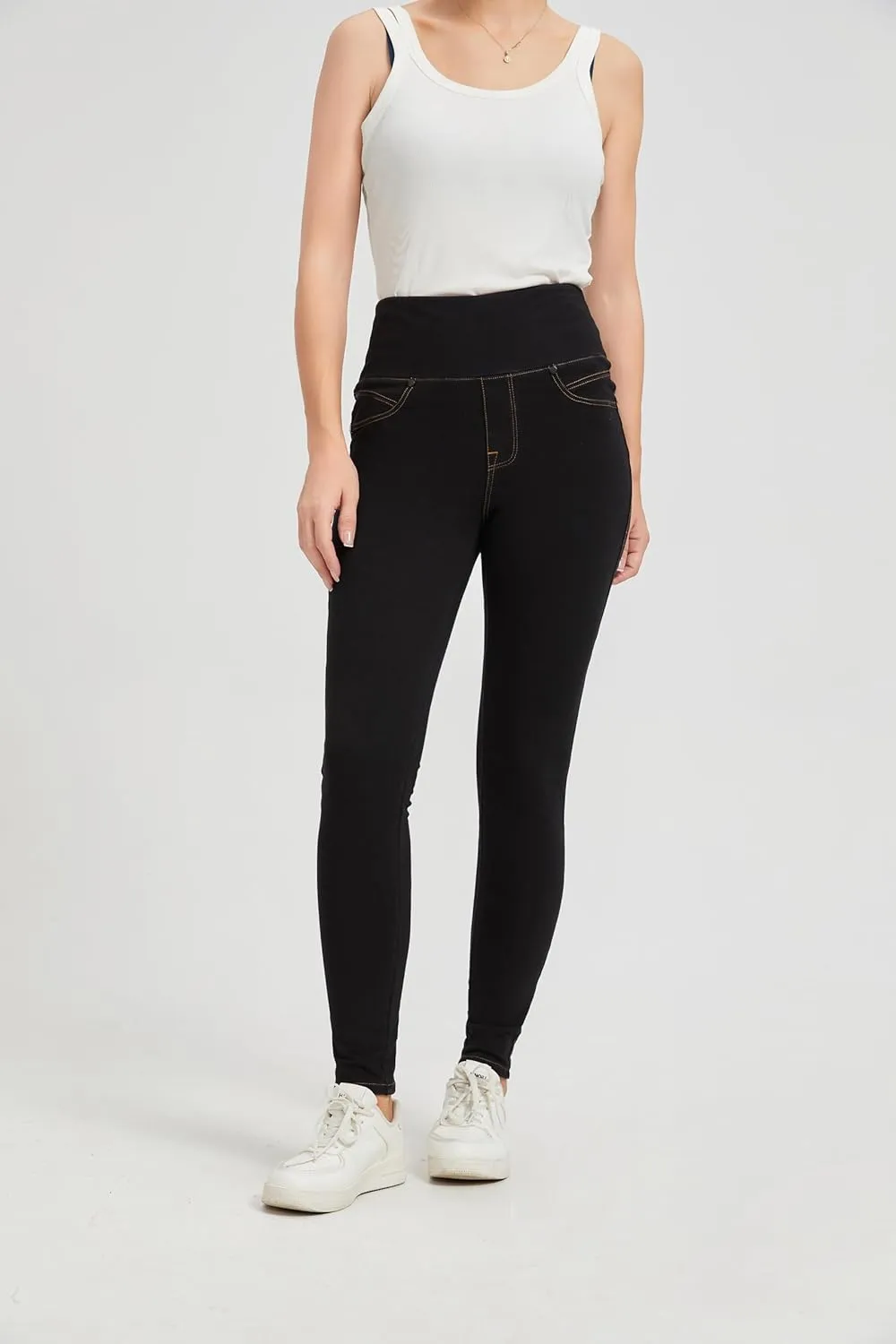 High Waisted Jegging for Women Premium Stretch Slim Fit Jeans Tummy Control Comfort with Everyday Casual Style