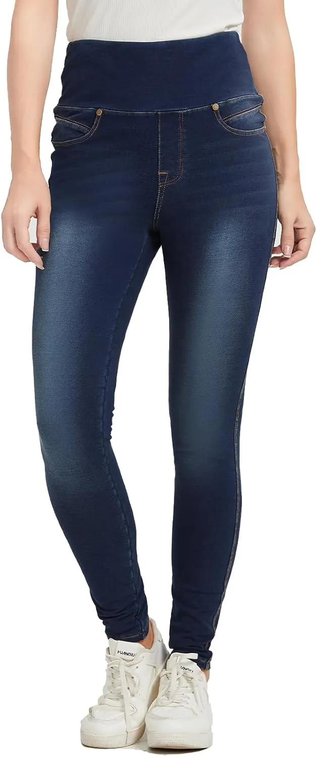 High Waisted Jegging for Women Premium Stretch Slim Fit Jeans Tummy Control Comfort with Everyday Casual Style