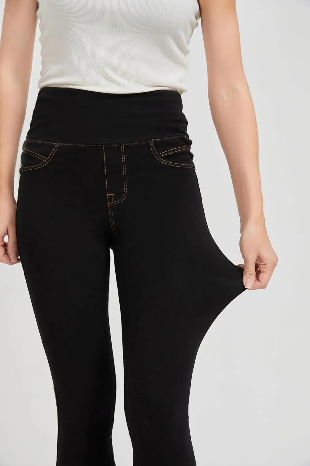 High Waisted Jegging for Women Premium Stretch Slim Fit Jeans Tummy Control Comfort with Everyday Casual Style