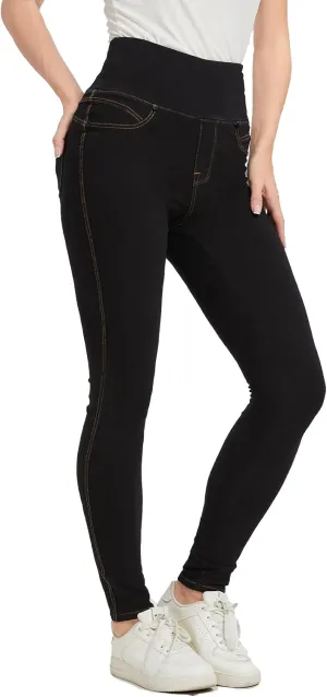 High Waisted Jegging for Women Premium Stretch Slim Fit Jeans Tummy Control Comfort with Everyday Casual Style