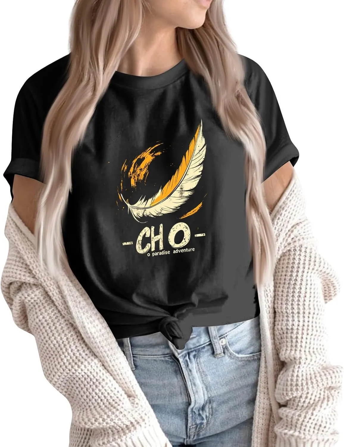 HTHLVMD Womens Graphic Tees Bee Day T Shirt Mama Graphic Tees for Women Short Sleeve T Shirts Summer Fashion Outfits