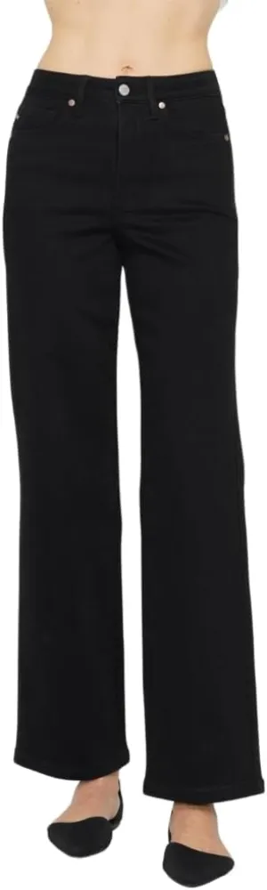 Judy Blue High Waist Tummy Control Classic Straight Jeans Comfortable Stretch Jeans Cotton Pant -88866