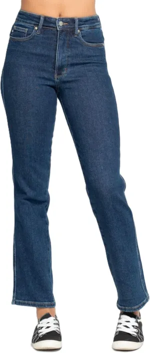 Judy Blue High Waist Tummy Control Classic Straight Jeans