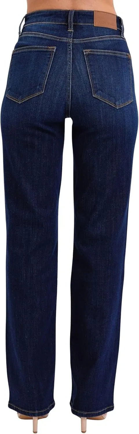 Judy Blue Women's High Waist Straight Jeans
