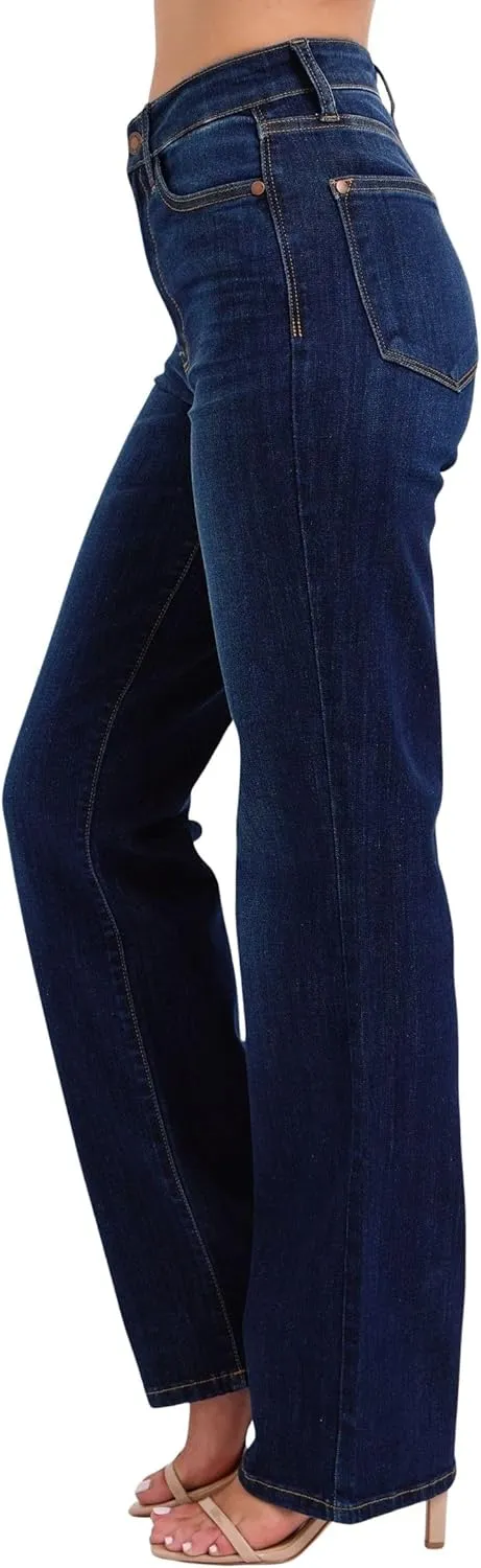 Judy Blue Women's High Waist Straight Jeans