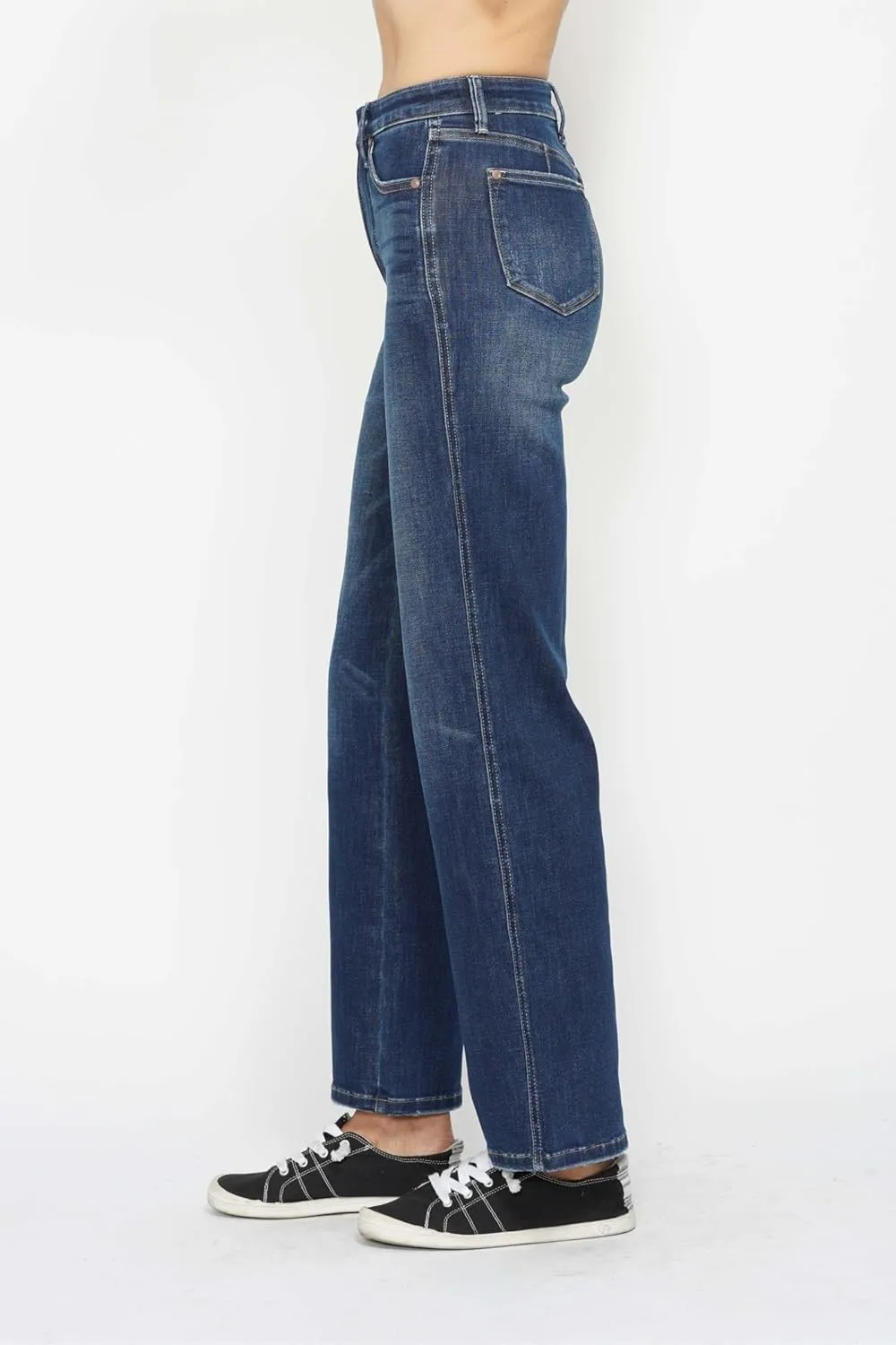 Judy Blue Women's High-Waisted Tummy Control Classic Straight Jeans - 88869