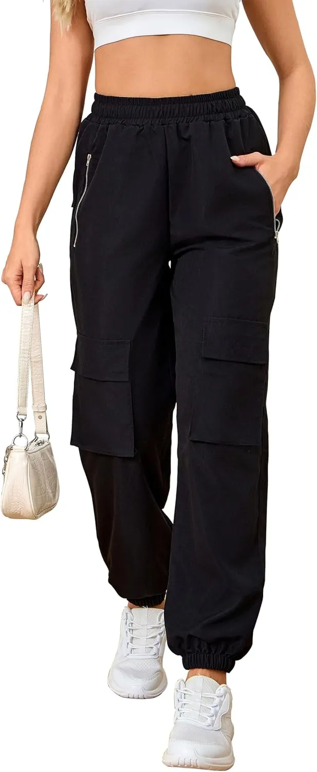 Kisswow Cargo Pants Women Baggy Sweatpants Women Cargo Pants for Girls Cargo Pants Y2k Pants Streetwear