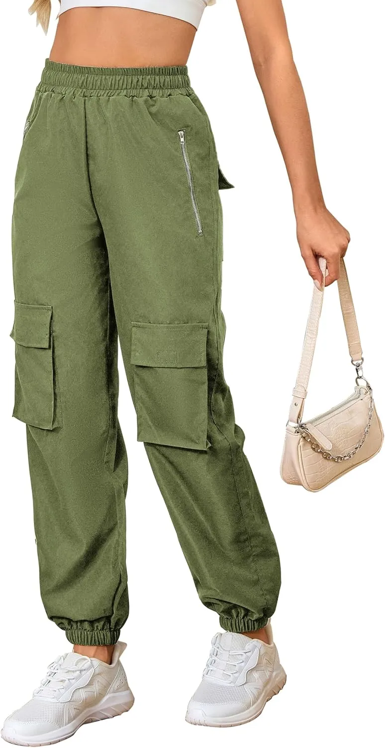 Kisswow Cargo Pants Women Baggy Sweatpants Women Cargo Pants for Girls Cargo Pants Y2k Pants Streetwear