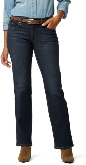 Levi Strauss Signature Gold Women's True Straight Jeans (Brushed)