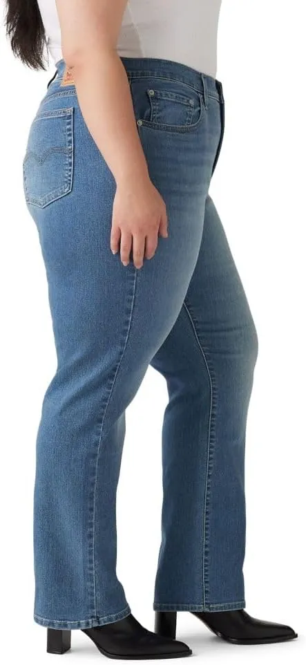 Levi's Women's 724 High Rise Straight Jeans (Also Available in Plus)