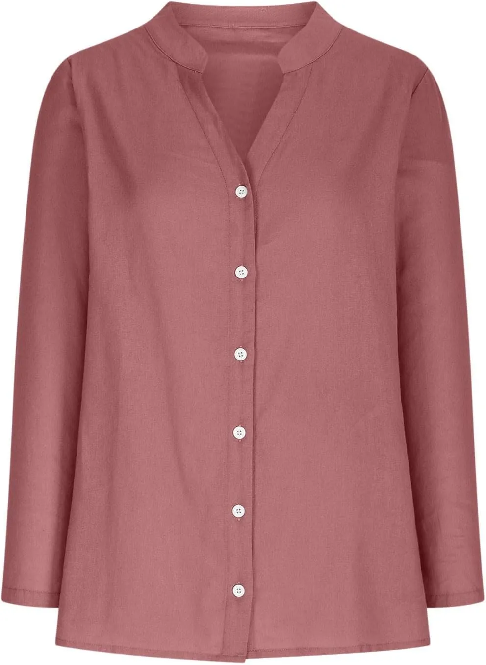 Linen Shirt for Women Breathable Tops Loose Crewneck Tops Womens Daily t Shirts 2025 Summer Shirts for Women