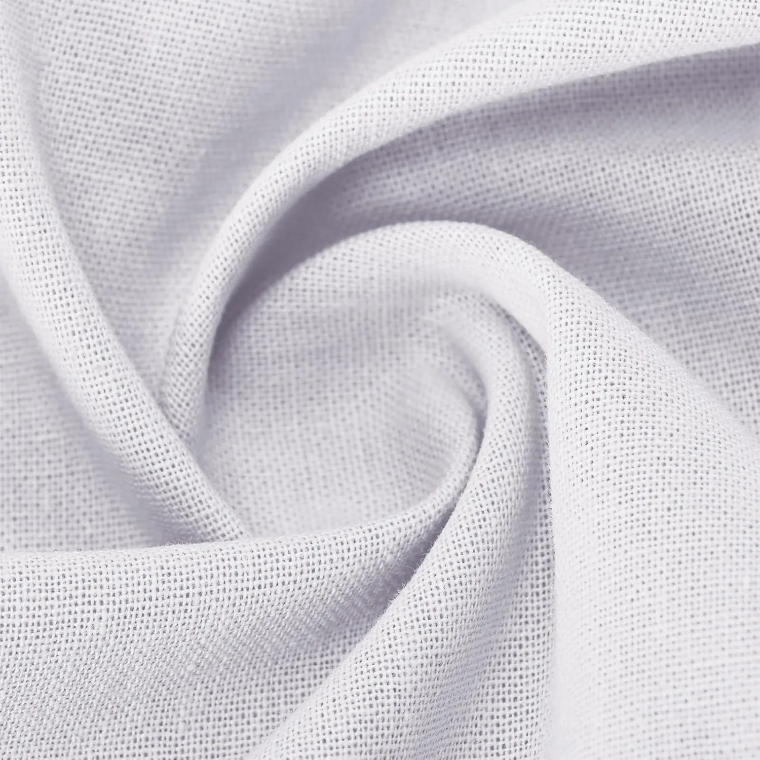 Linen Shirts for Women 3/4 Sleeve Summer Tops Crew Neck Button Down T-Shirts Casual Basic Tee Loose Gauze Blouses