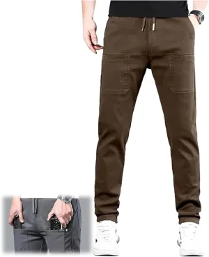 Manzera Stretch Cargo Pants Men, Multipants - High Stretch Multi-Pocket Durable Cargo Pants, Mencomfy Cargo Pants