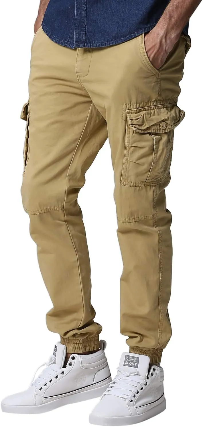 Match Mens Twill Jogger Pants
