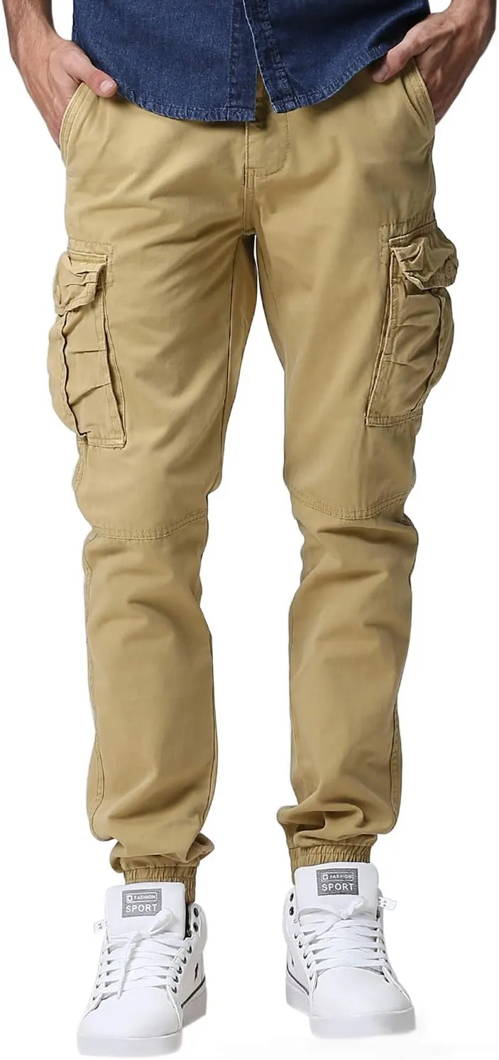 Match Mens Twill Jogger Pants