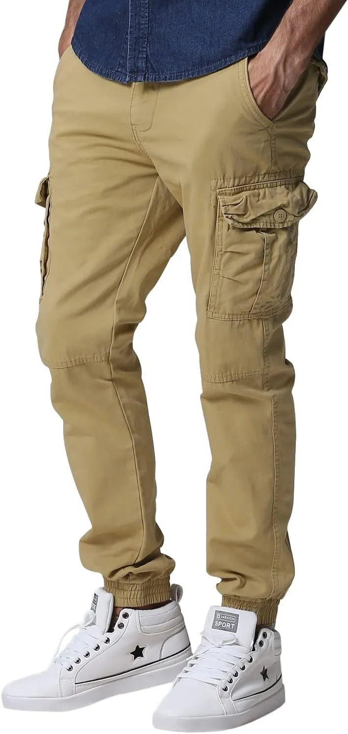 Match Mens Twill Jogger Pants