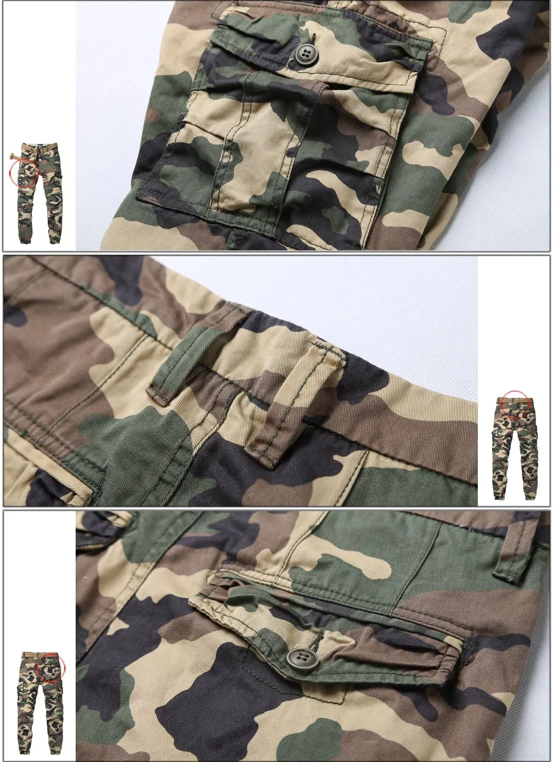 Match Mens Twill Jogger Pants