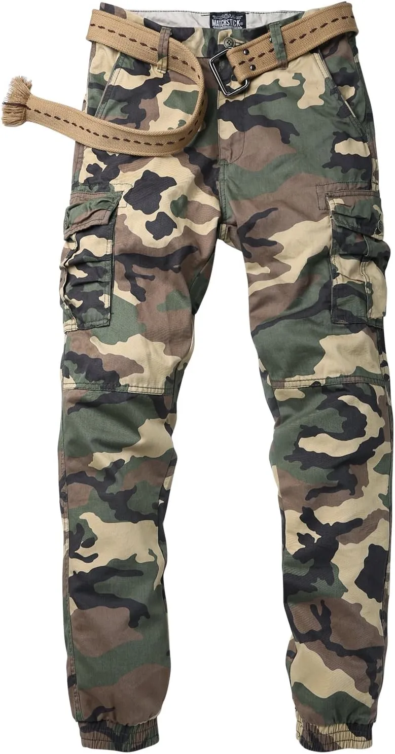 Match Mens Twill Jogger Pants