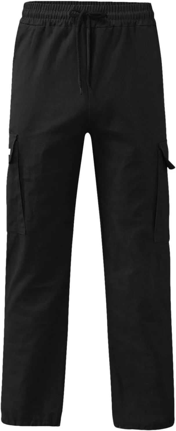 Men Outdoor Cargo Pant Lightweight Tactical Pant Hiking Jogger Classic Fit Multi Pockets Cargo Pants Hiking Pants