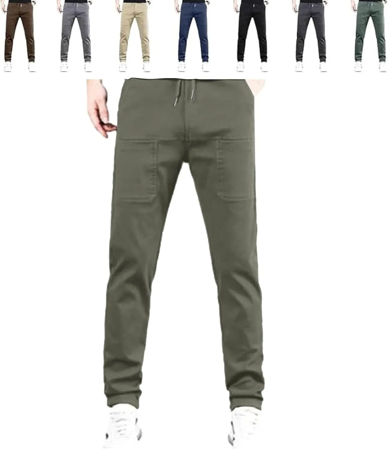 Mencomfy Cargo Pants, Manzera Cargo Pants, Multipants - High Stretch Multi-Pocket Durable Cargo Pants Athletic Pants
