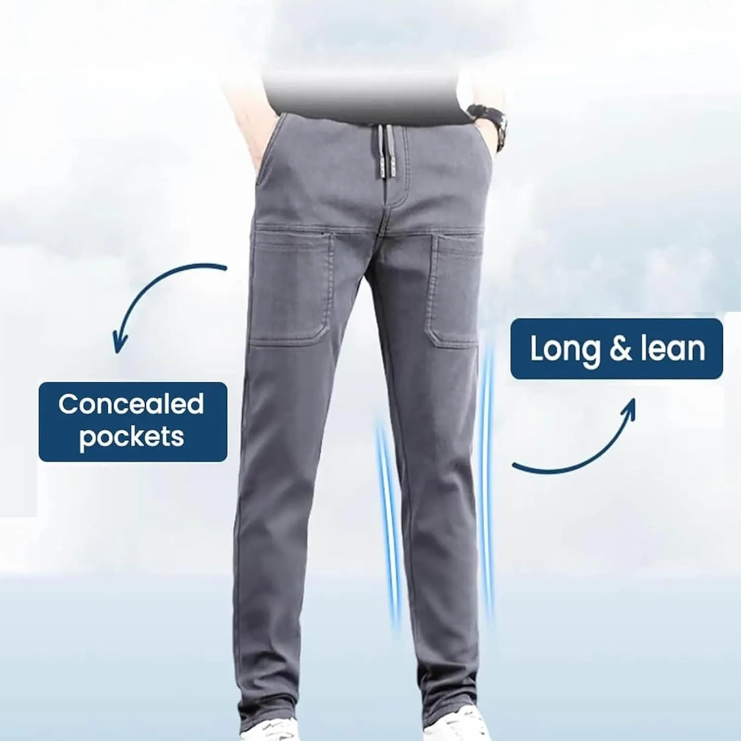 Mencomfy Cargo Pants, Multipants - High Stretch Multi-Pocket Durable Cargo Pants, Waterproof Manzera Cargo Pants