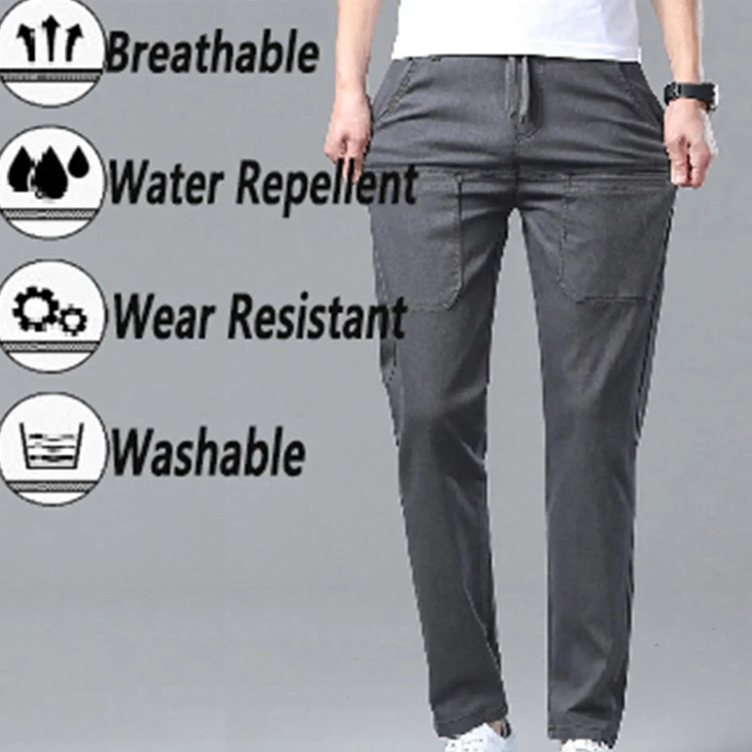 Mencomfy Cargo Pants, Multipants - High Stretch Multi-Pocket Durable Cargo Pants, Waterproof Manzera Cargo Pants