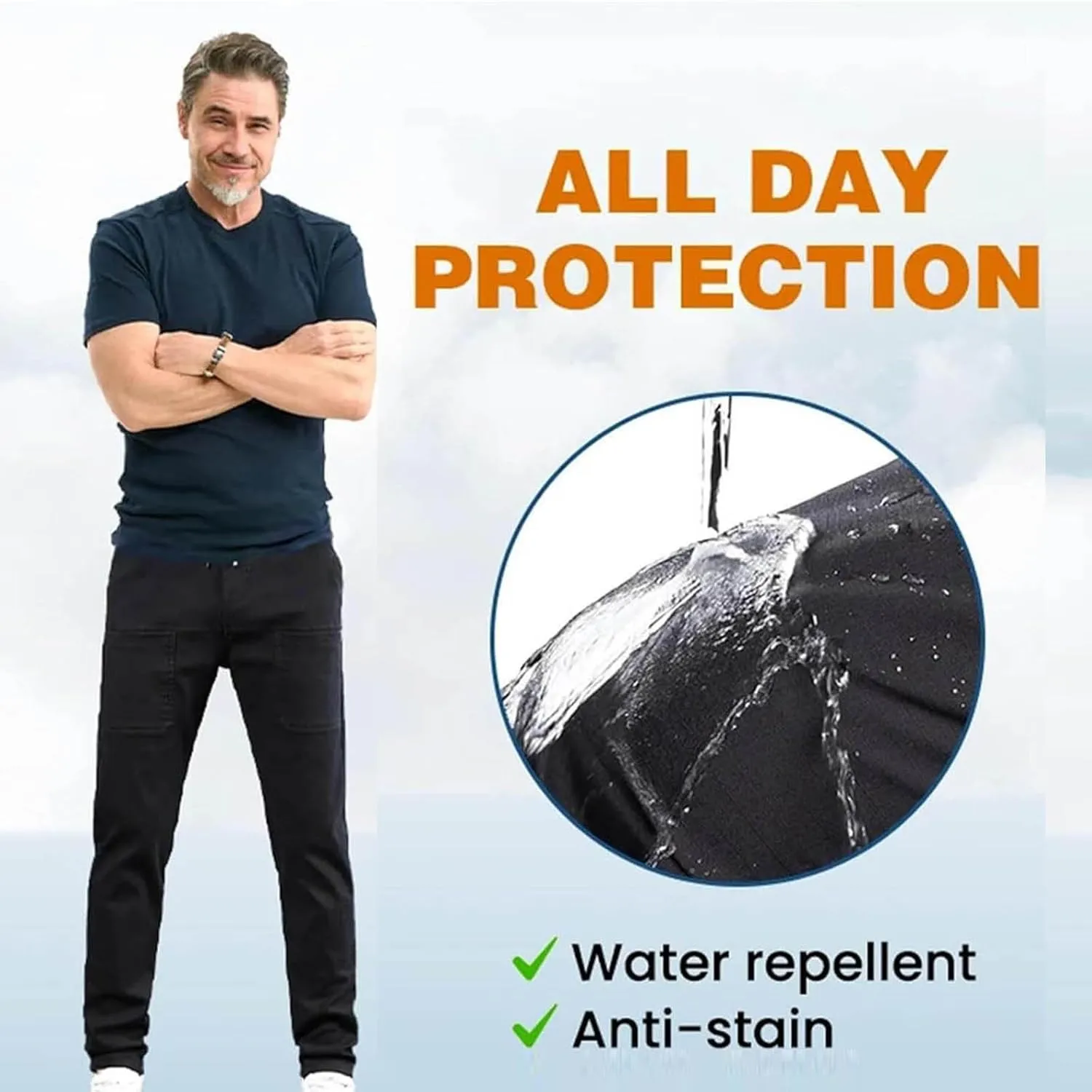 Mencomfy Cargo Pants, Multipants - High Stretch Multi-Pocket Durable Cargo Pants, Waterproof Manzera Cargo Pants
