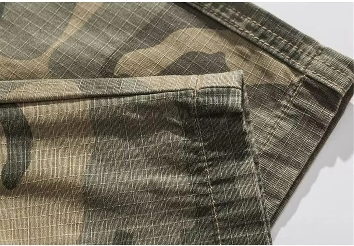 Men's Baggy Cargo Pants Casual Loose Multi Pockets Camouflage Trouser Lounge Camo Sweatpants Military Pants