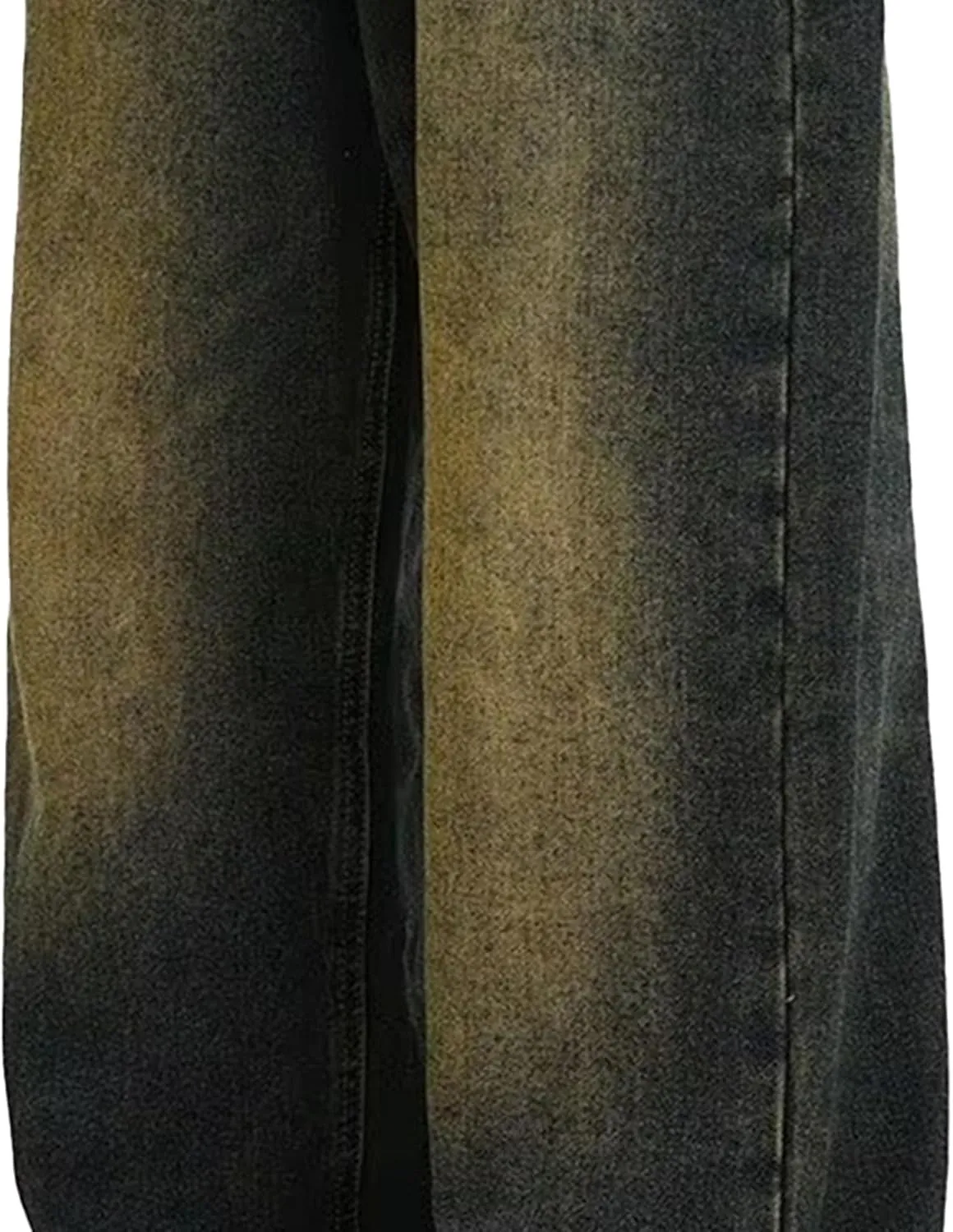 Men's Classic Fit Bootcut Jeans Denim Pants Casual Loose Fit Long Trousers