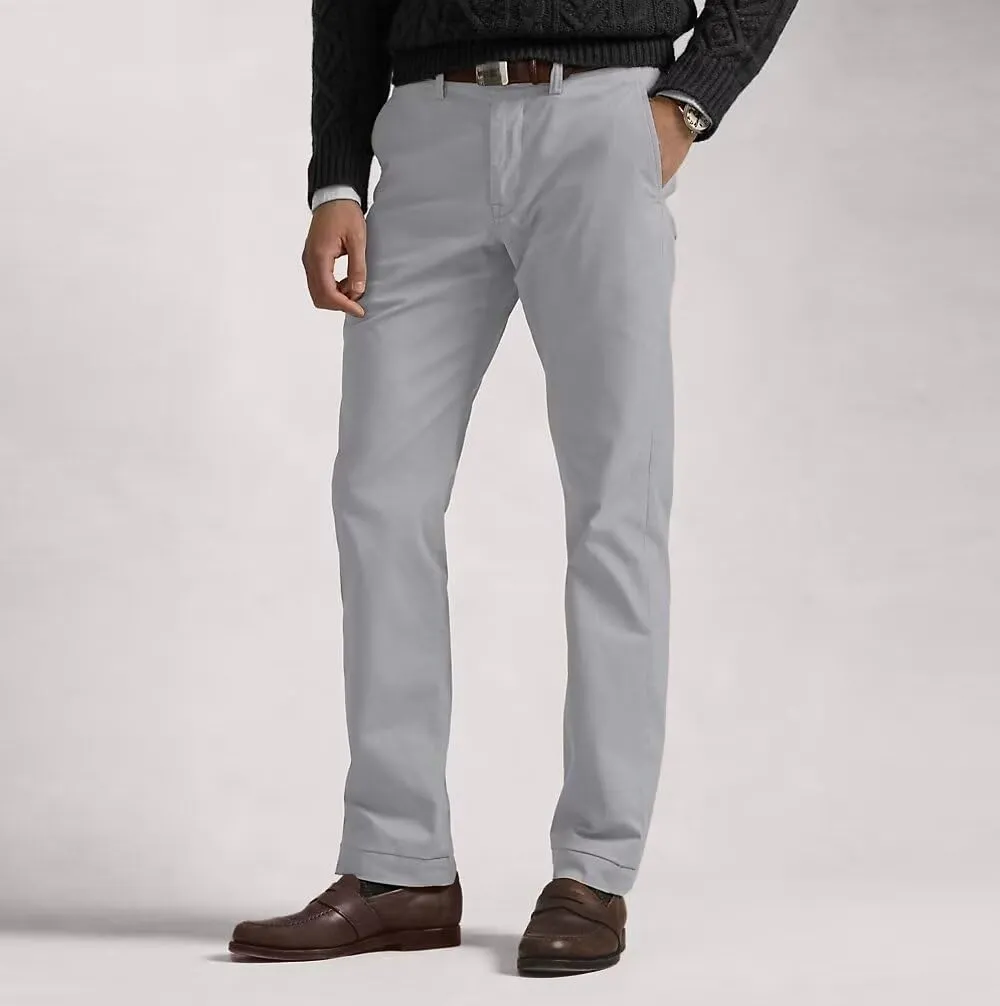 Mens Dress Pants Formal Slim Fit Tuxedo Expandable Waist Flat Front Slacks Pant for Men Groomsmen Business Work Classic