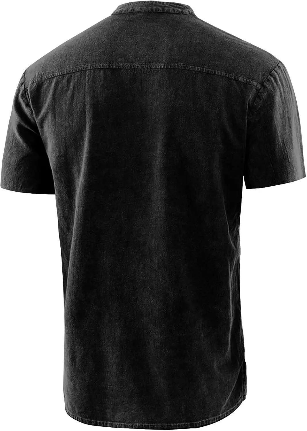 Mens Lace Up V Neck T Shirts Short Sleeve Renaissance Pirate Gothic Viking Steampunk Tops Medieval Summer Retro Shirt