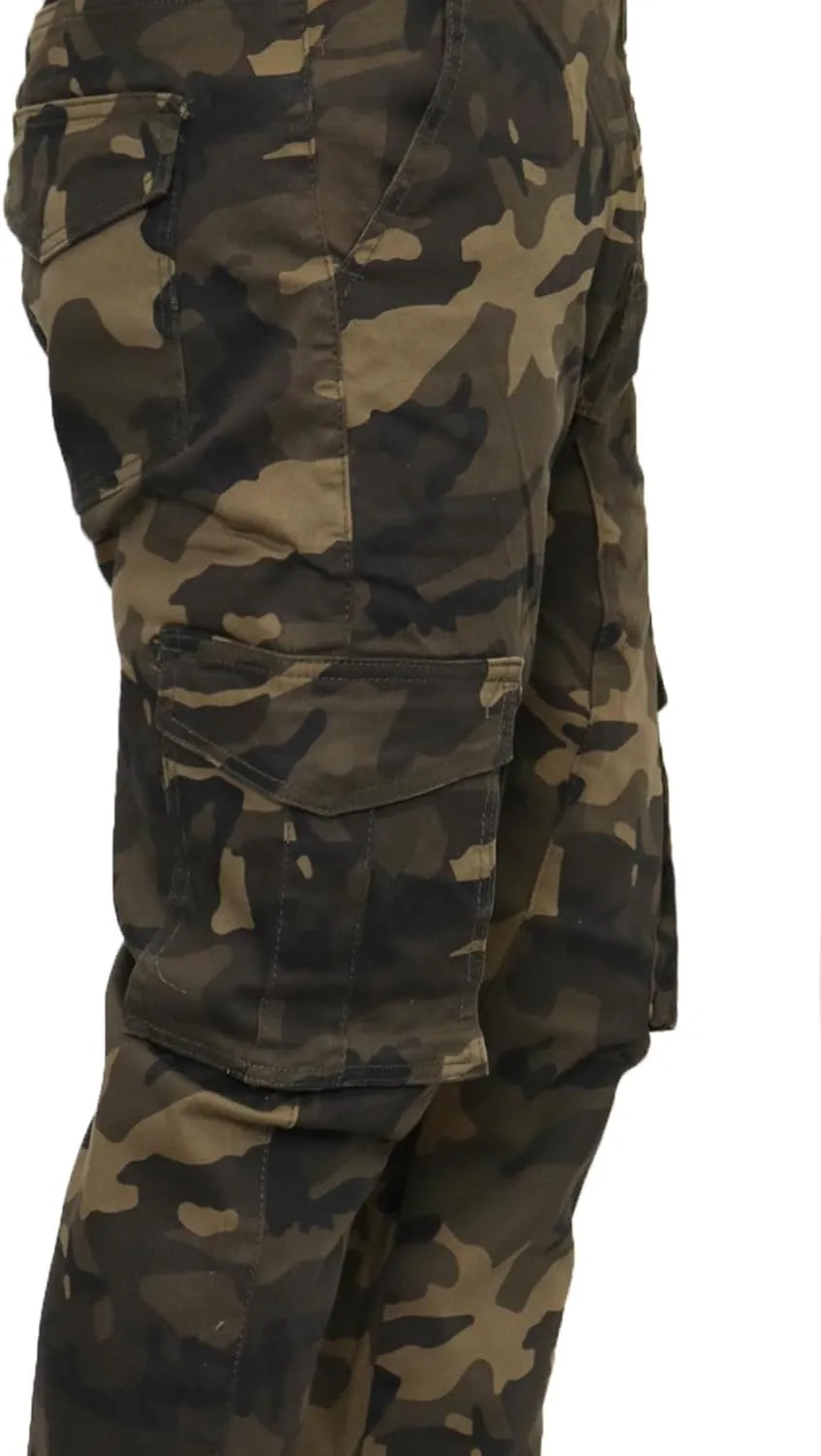Mersenne Men's Twill Cargo Jogger Pants
